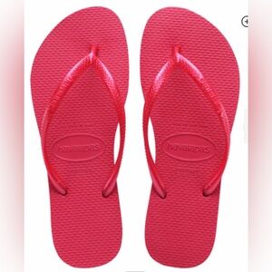 Havaianas Women’s Slim Flip Flop in Pink Fever